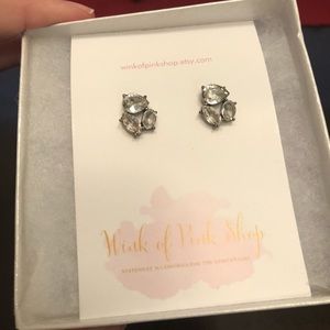 Jewel Cluster Earrings